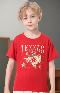 TSHIRT, KIDS, TEXAS RED